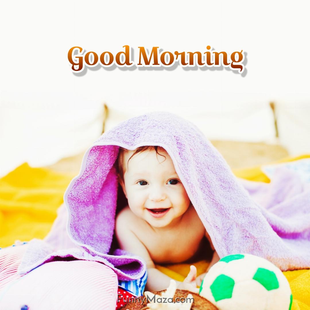 Good Morning Small Baby Images