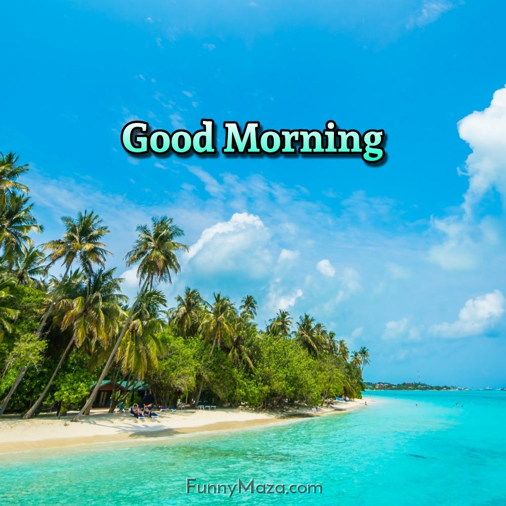 Beach Nature Good Morning Images HD