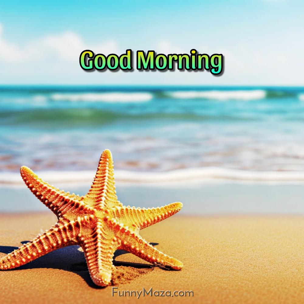 Good Morning Beach Images 2024 Free Download