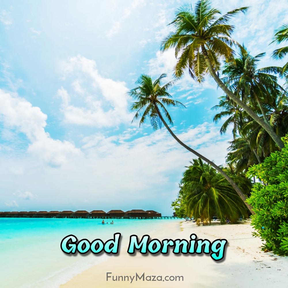 Good Morning Beach Ki Photo