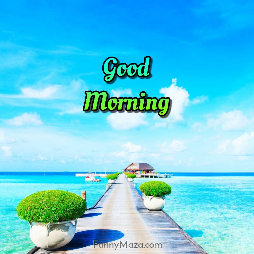 Good Morning Beach Scene Images