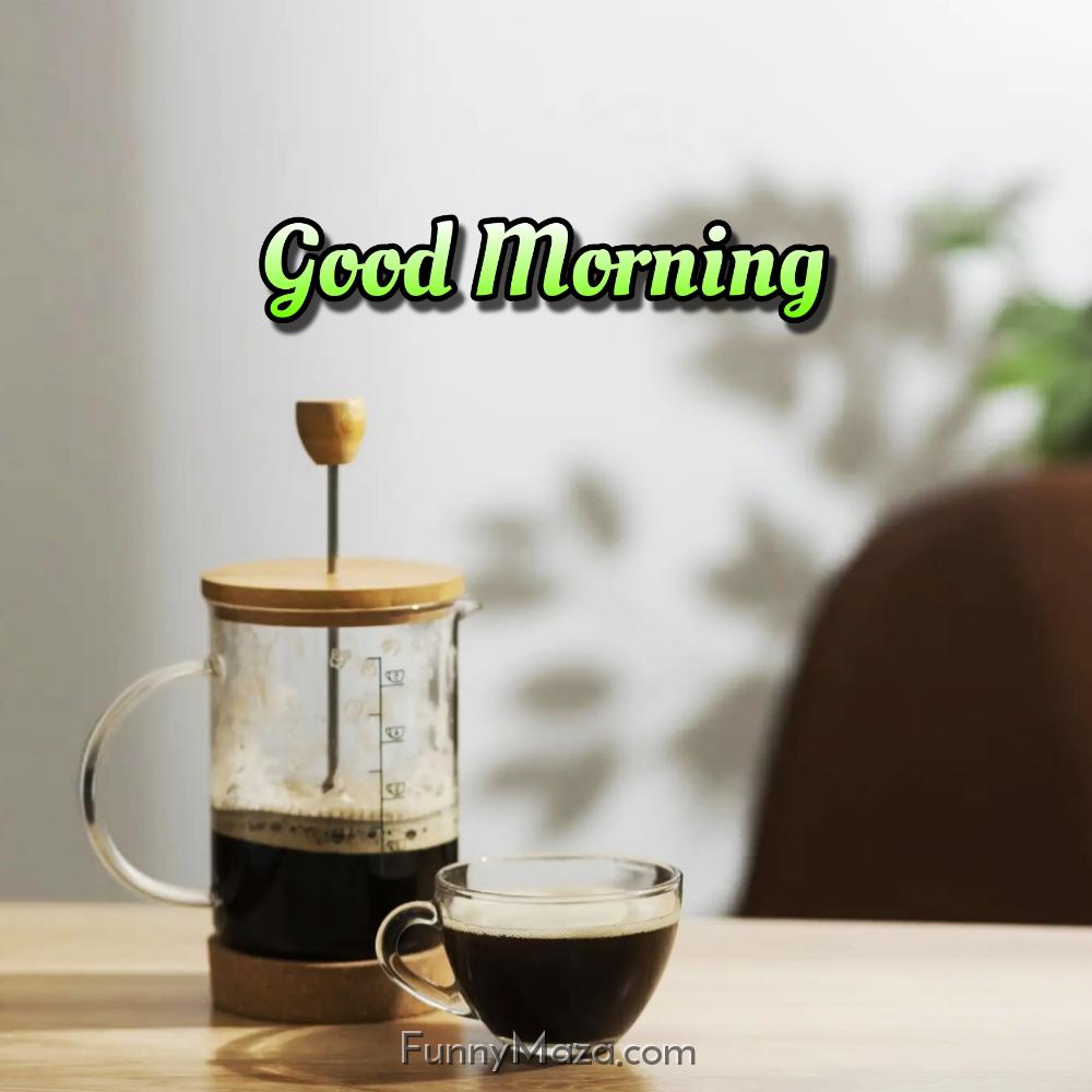 Good Morning Black Coffee Images