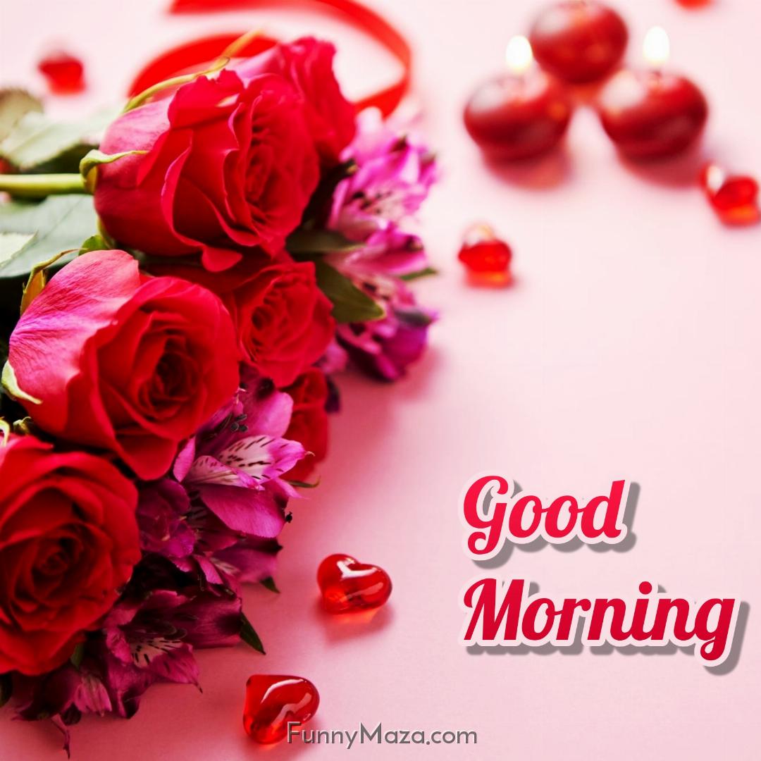 Romantic Good Morning Love Rose Images For Her