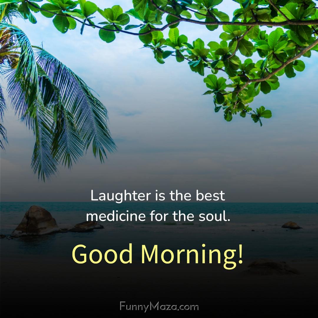 Laughter is the best medicine for the soul