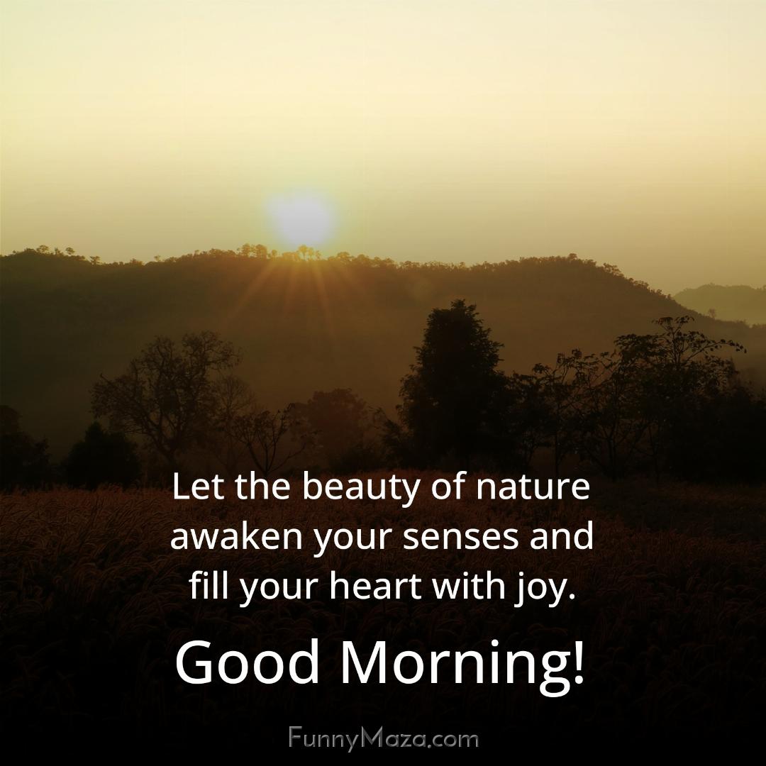 Let the beauty of nature awaken your senses and fill your