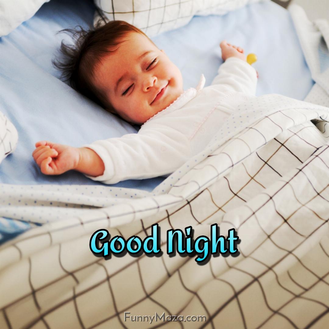 Good Night Baby Smile Images