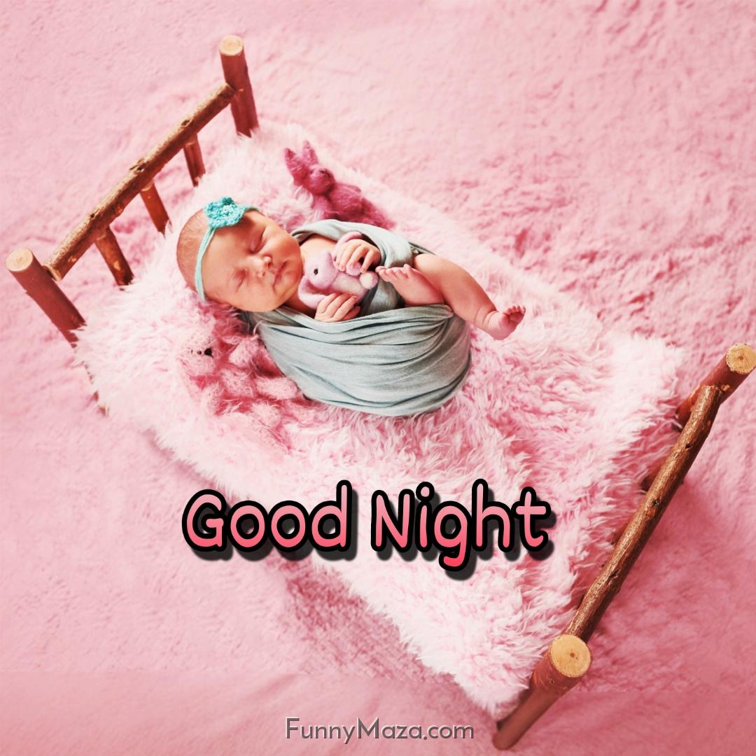 Good Night Images Cute Baby Girl