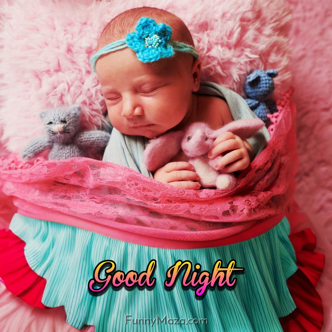 Good Night Images For Baby Girl