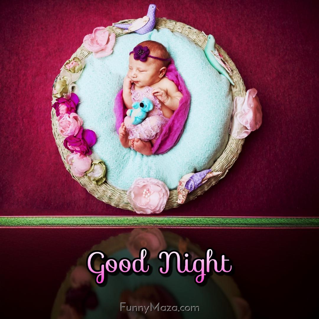 Small Baby Girl Good Night Images