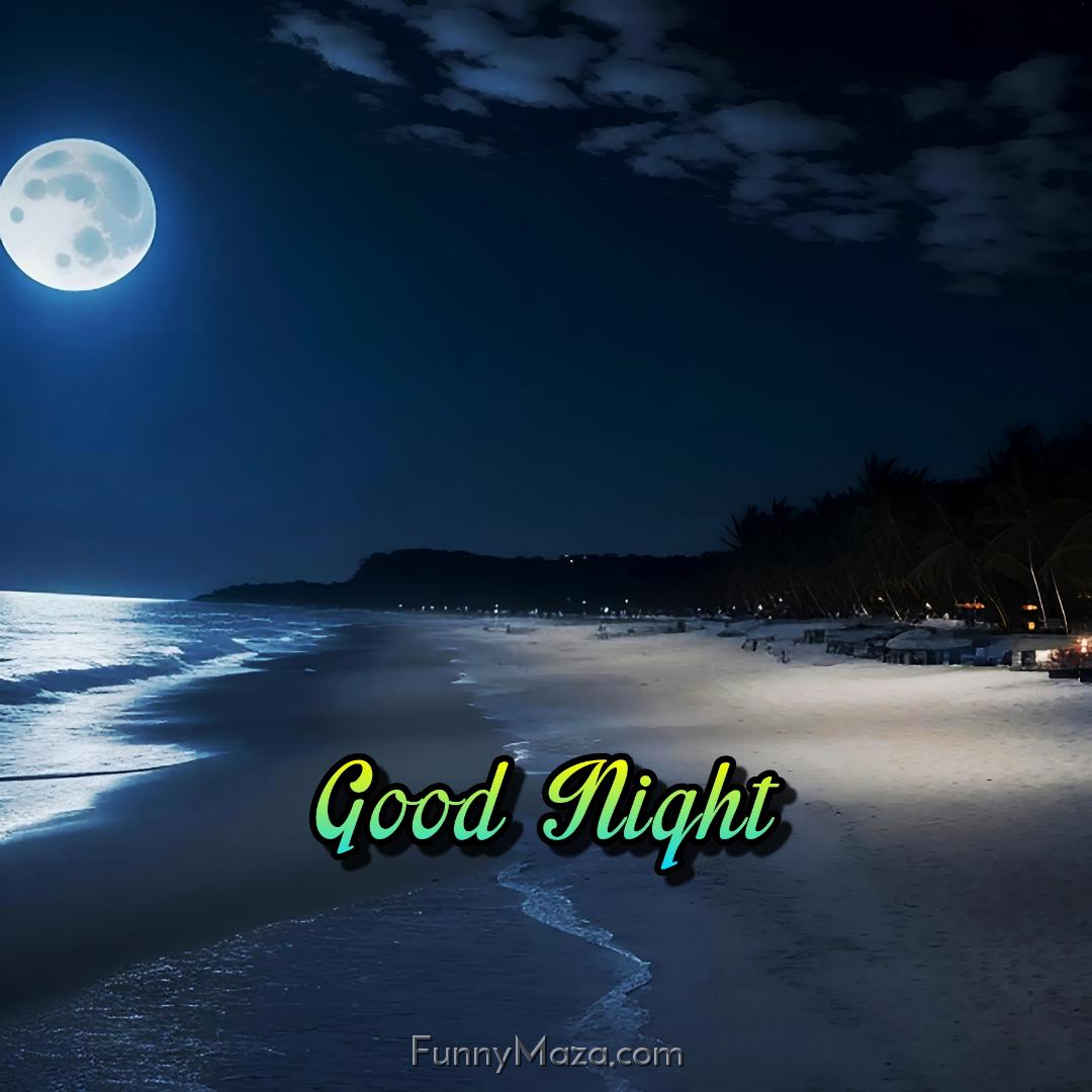 Best Good Night Beach Images Download