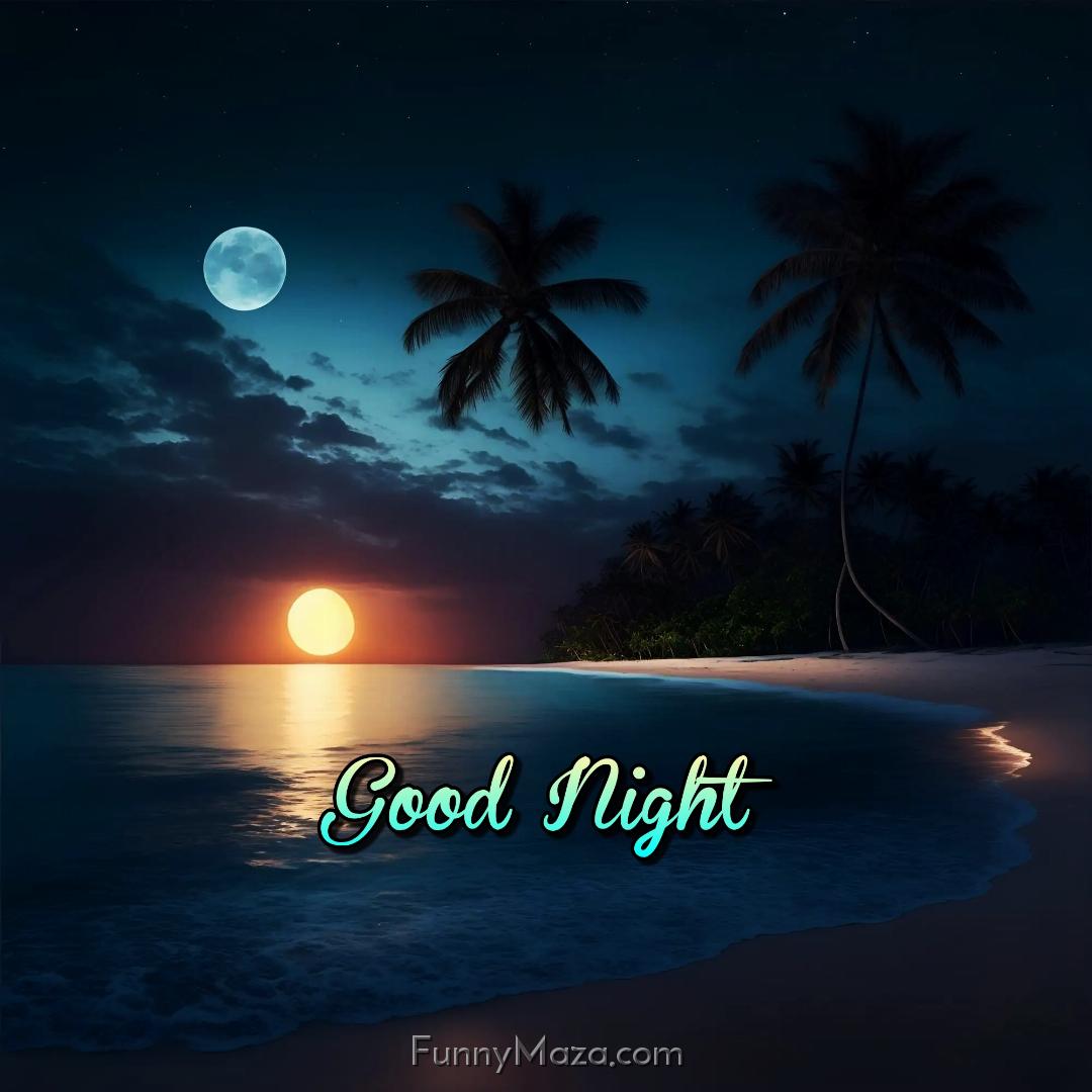 Good Night Beach Images 2024 HD Download