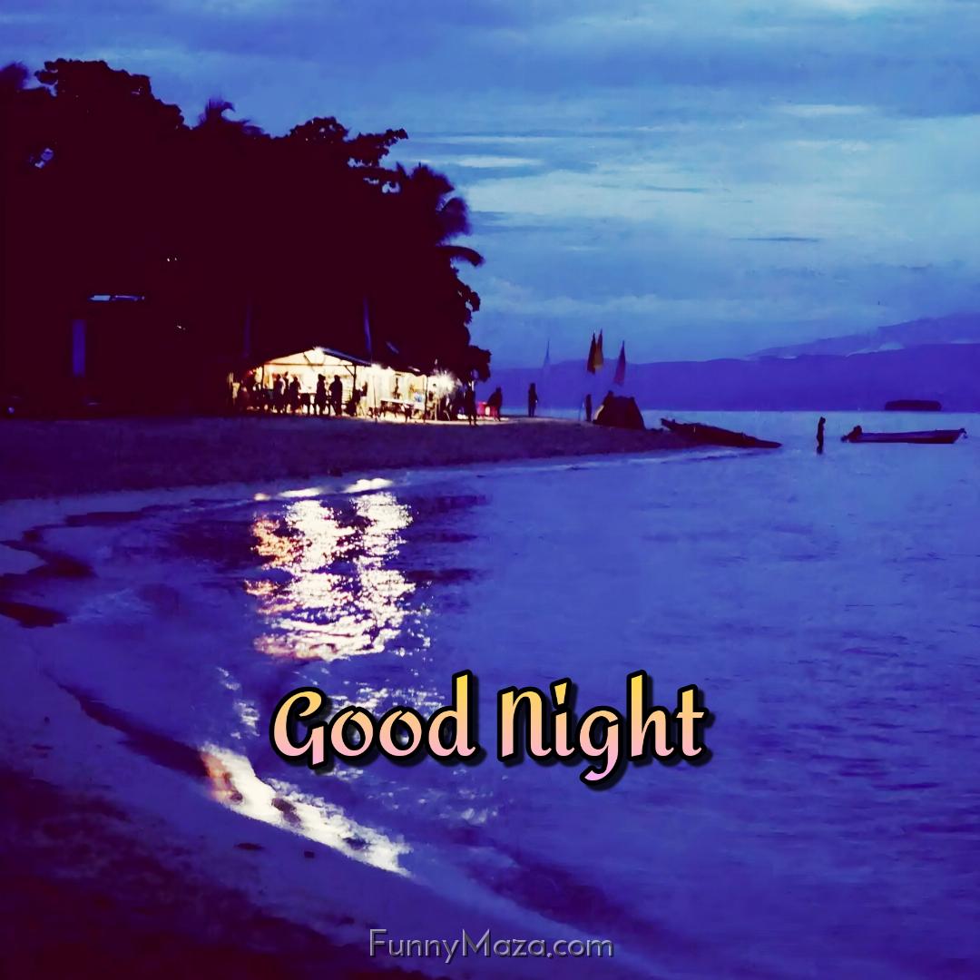 Good Night Beach Images Download