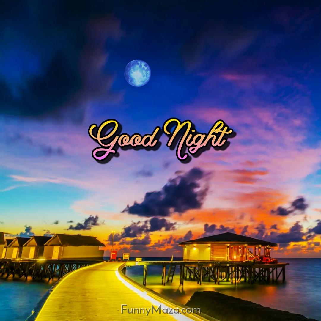 Good Night Beach Images HD