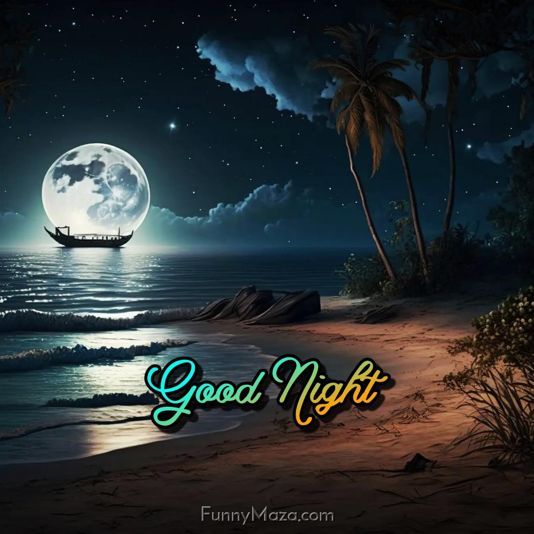 Good Night Beach Ke Photo