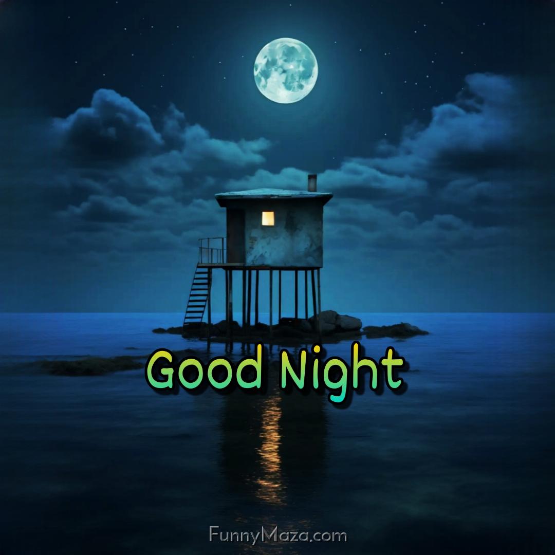 Good Night Beach Pic HD Download