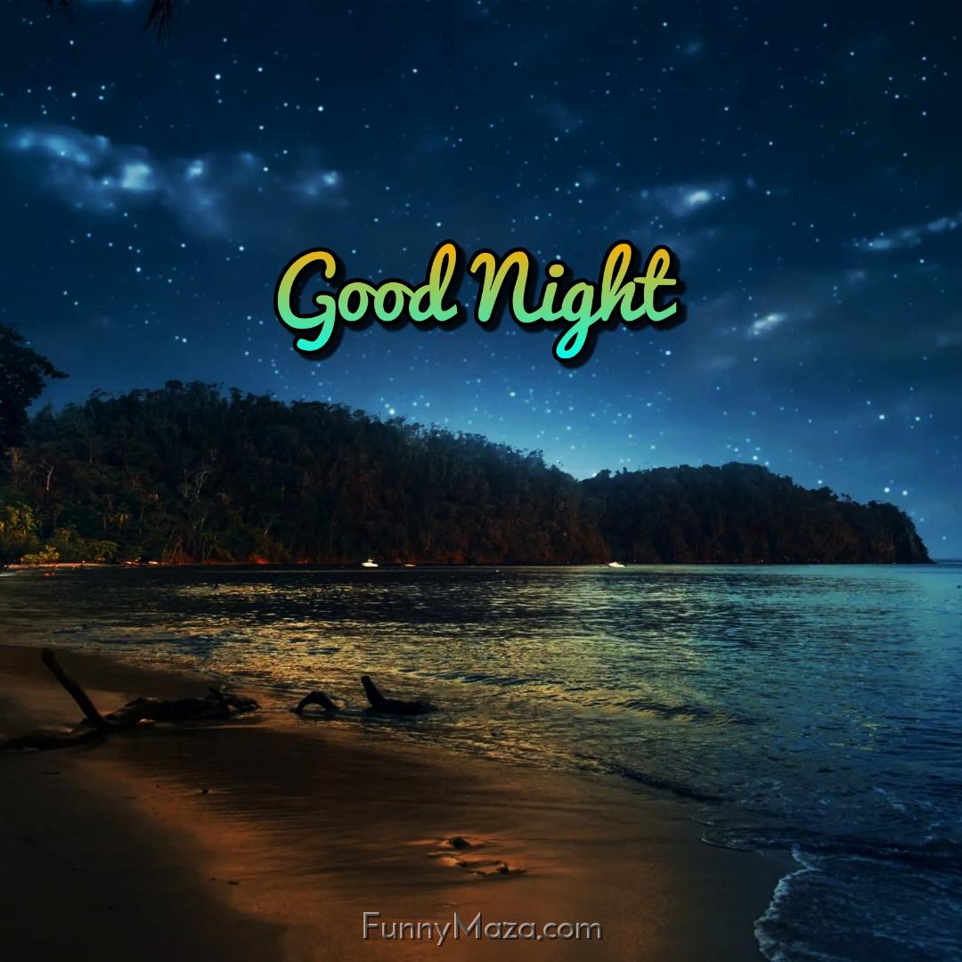 New Good Night Beach Images 2024 HD