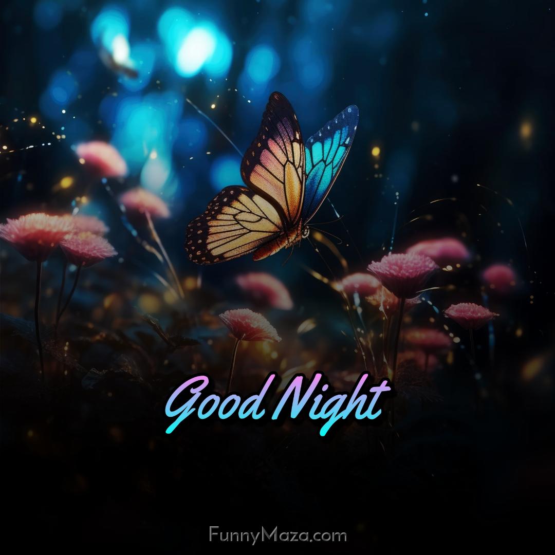 Good Night Butterfly Ka Photo