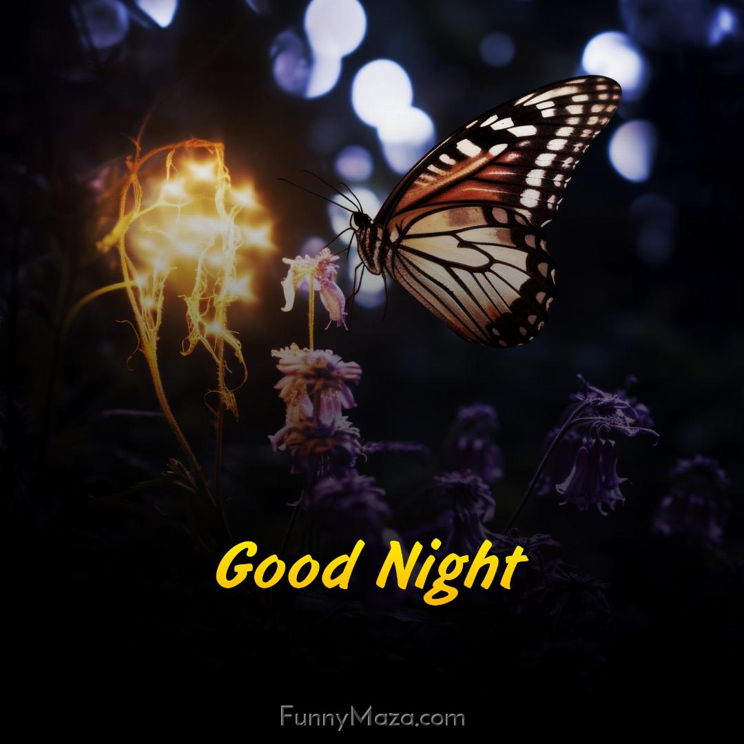 Images Of Good Night Butterfly Download