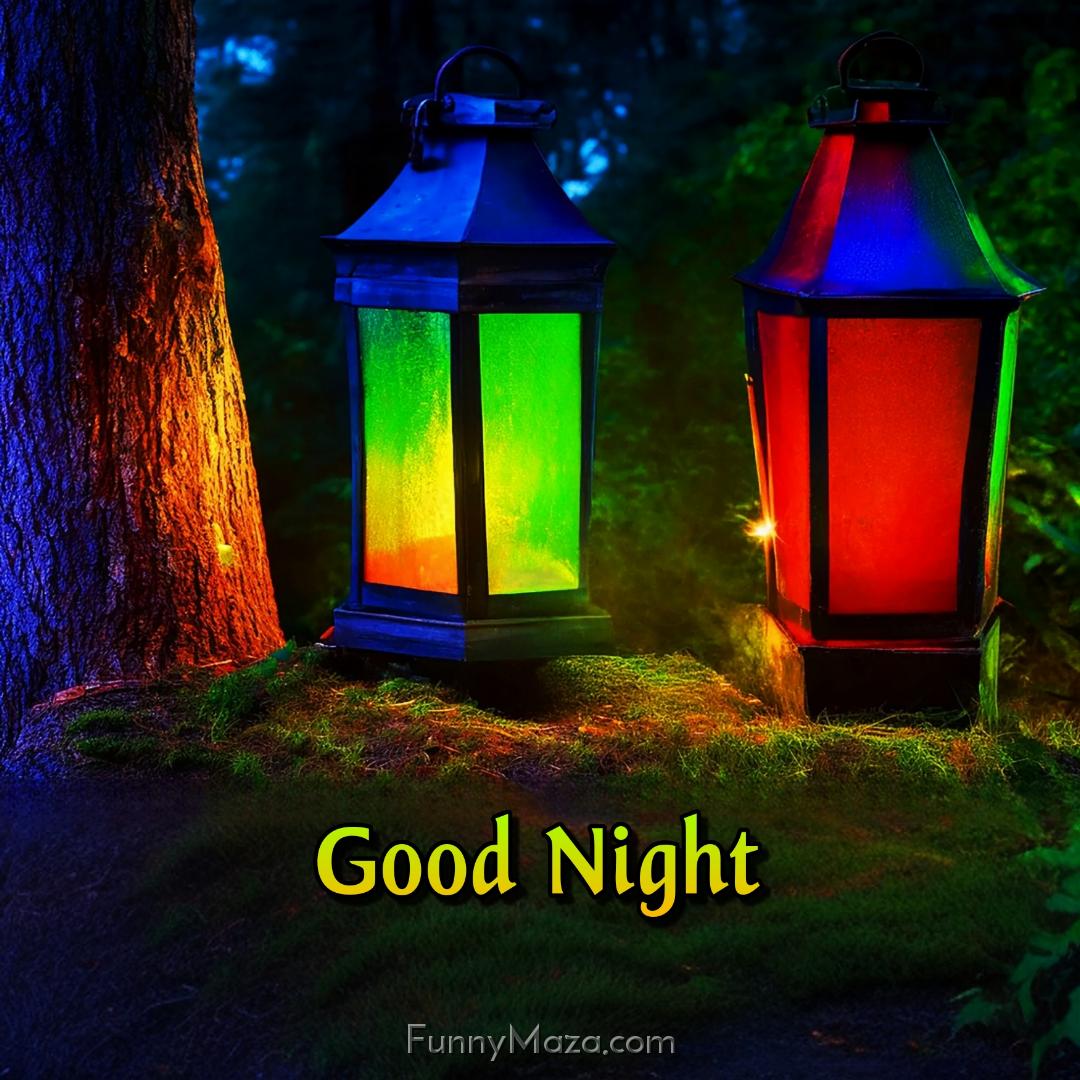 Good Night Lantern HD Photos