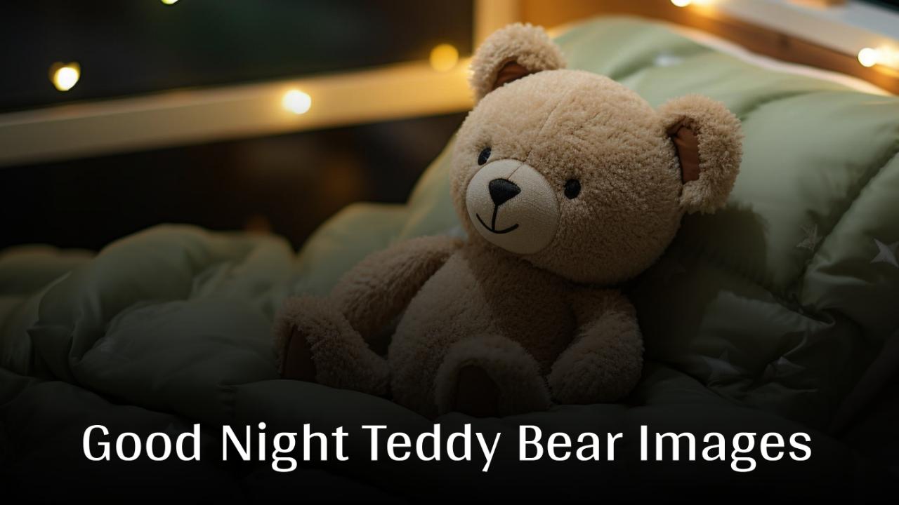 Good Night Teddy Bear Images