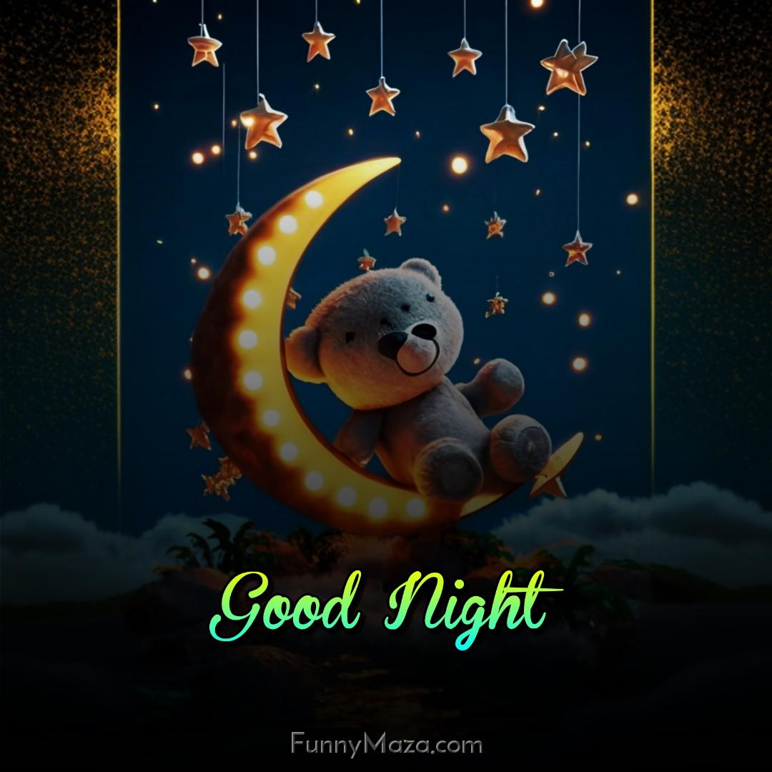 Good Night Cute Teddy Bear Images