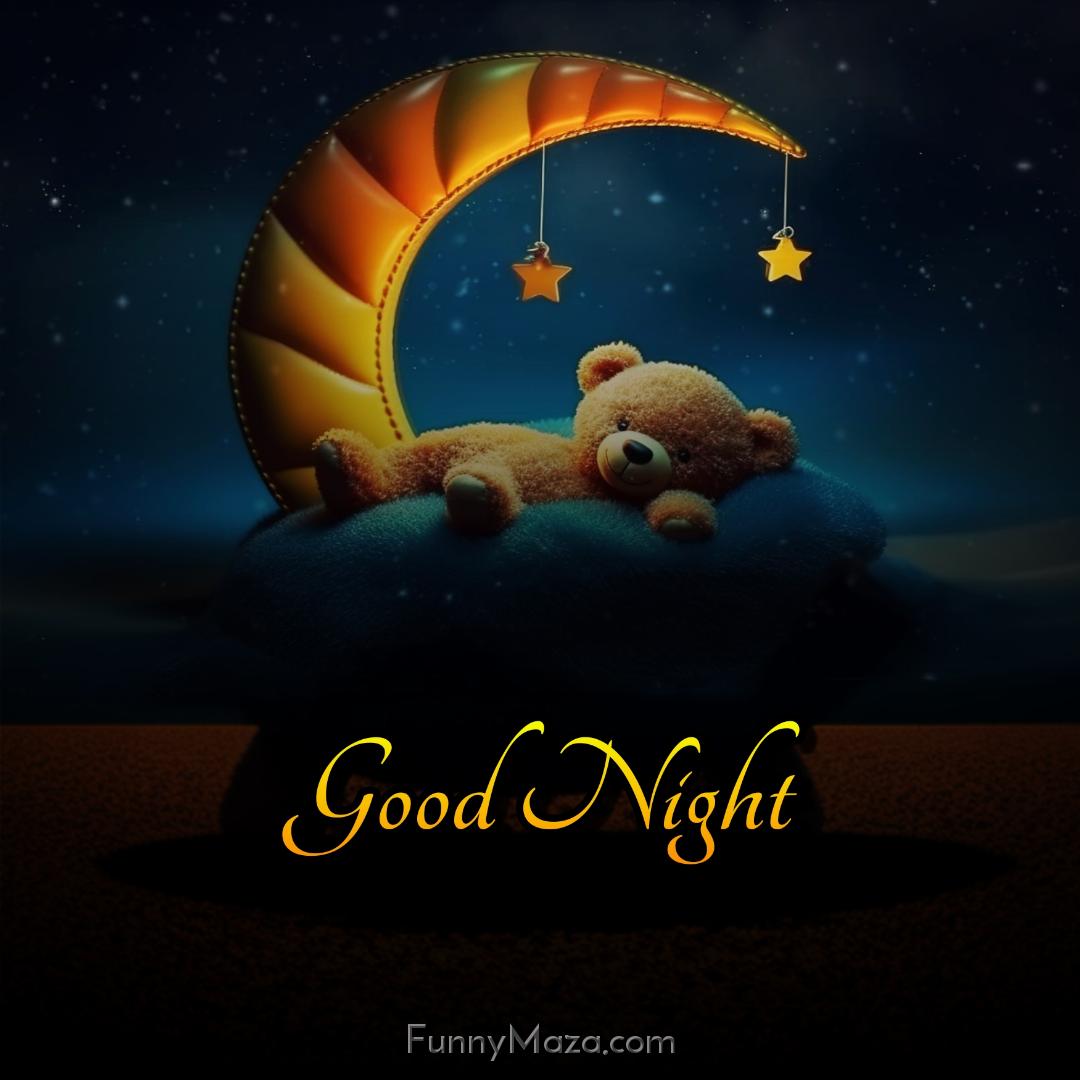 Good Night Teddy Bear Images 2024 HD Download