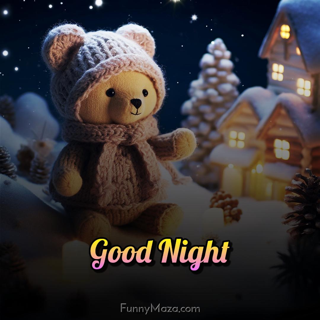 Good Night Teddy Bear Ka Photo