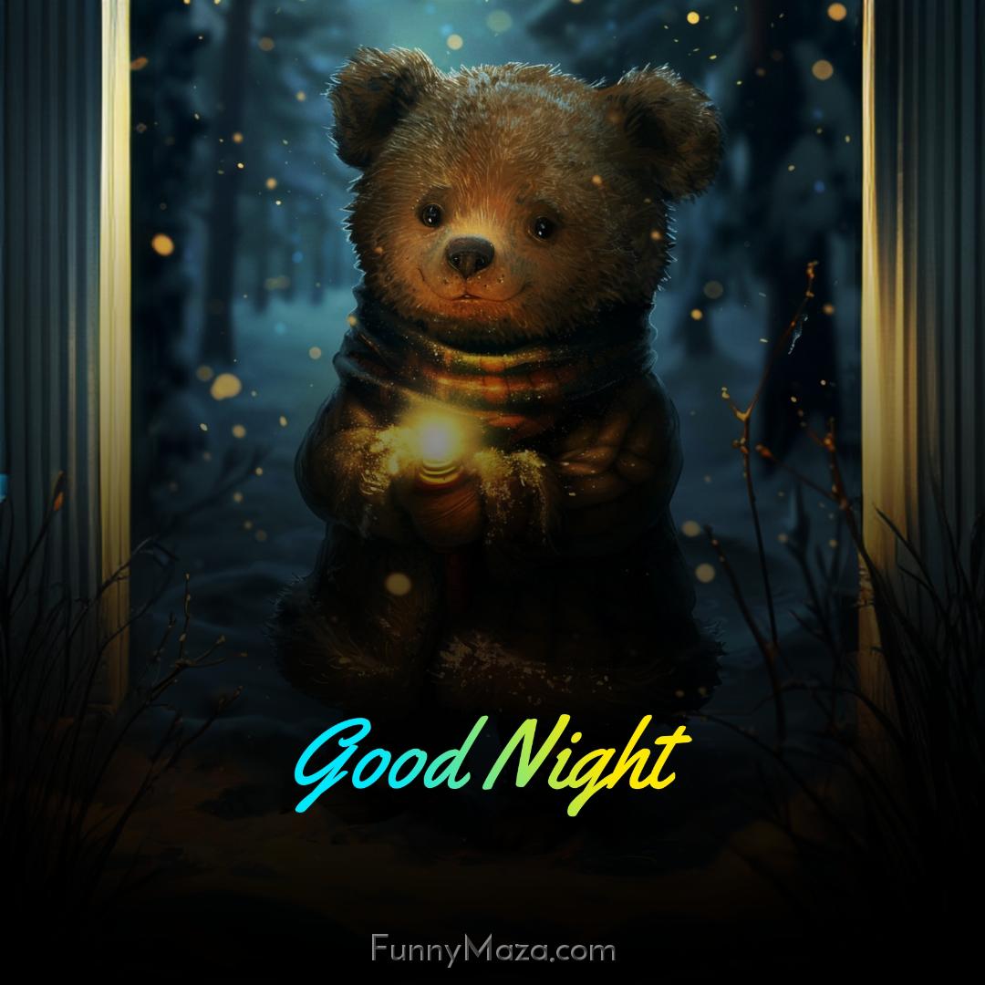 Good Night Teddy Bear Ke Photo