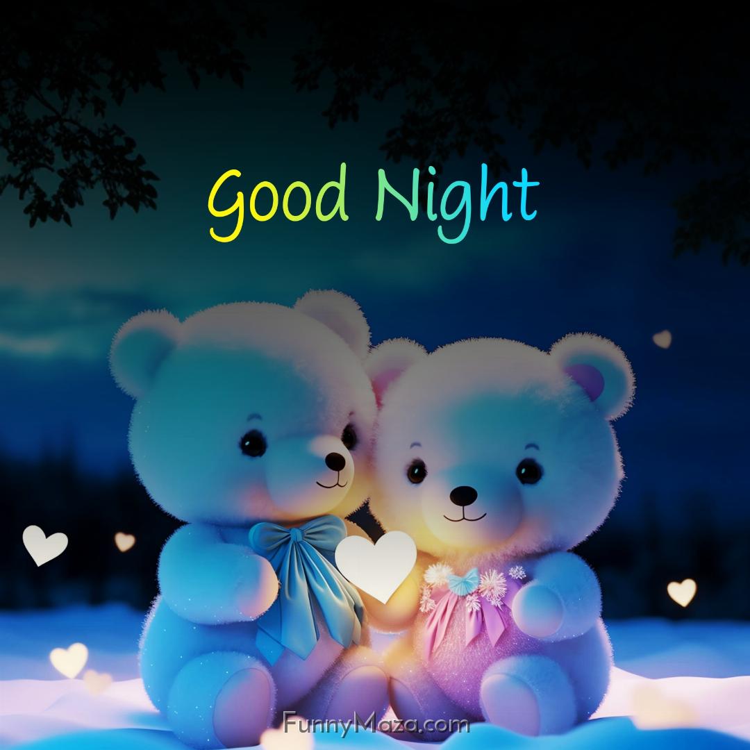 Good Night Teddy Bear Love Images