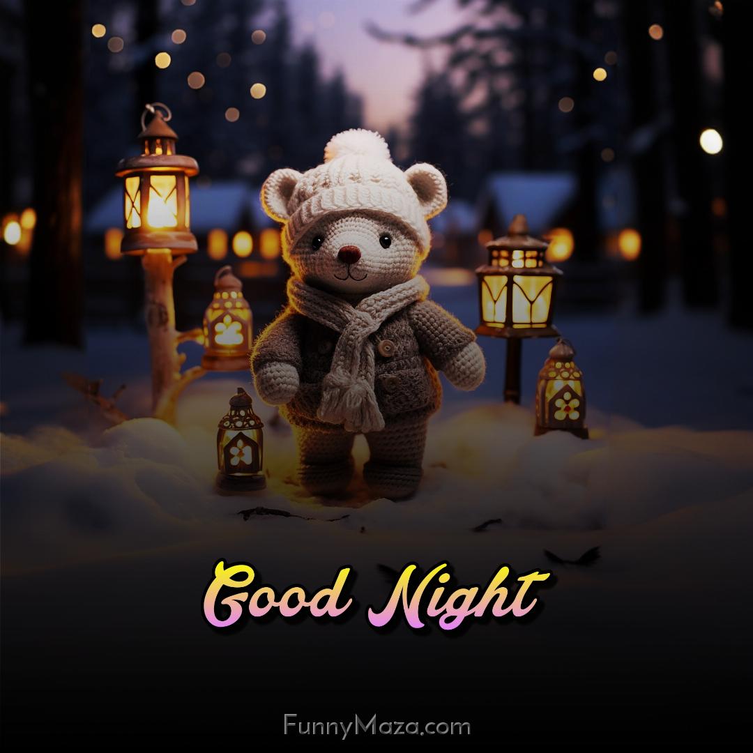 Good Night Teddy Bear Pic Download