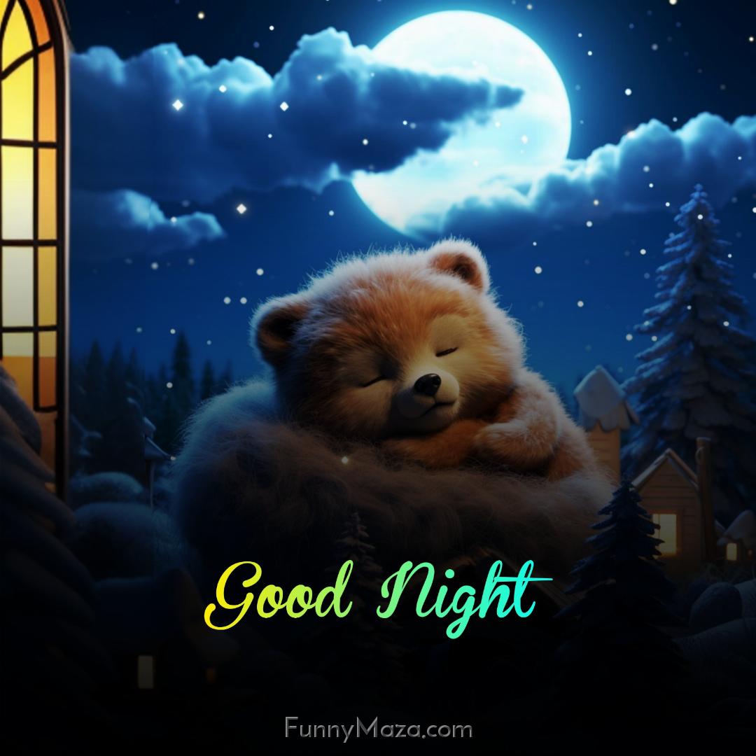 New Good Night Teddy Bear Images 2024 HD Download