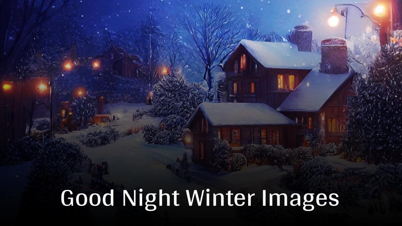 Good Night Winter Images