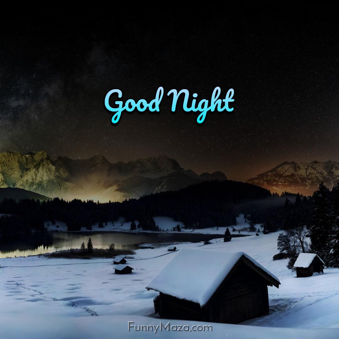 Good Night Beautiful Winter Images Download