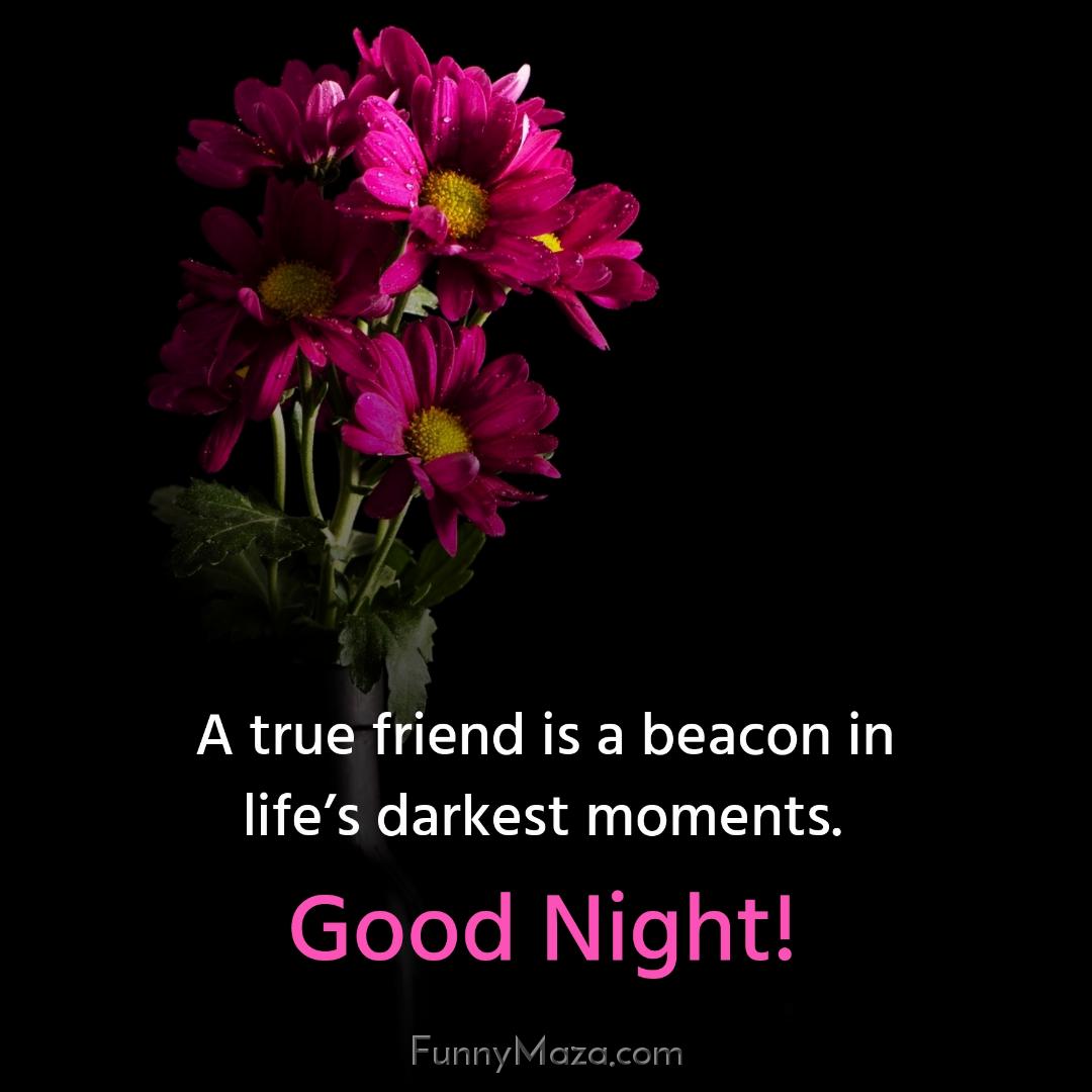 A true friend is a beacon in life’s darkest moments