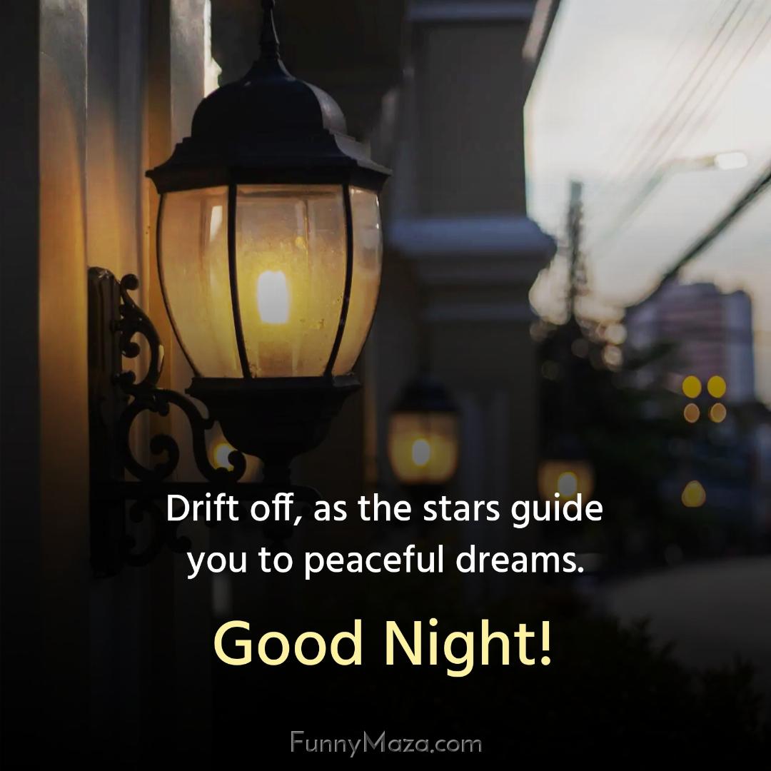 Drift off as the stars guide you to peaceful dreams