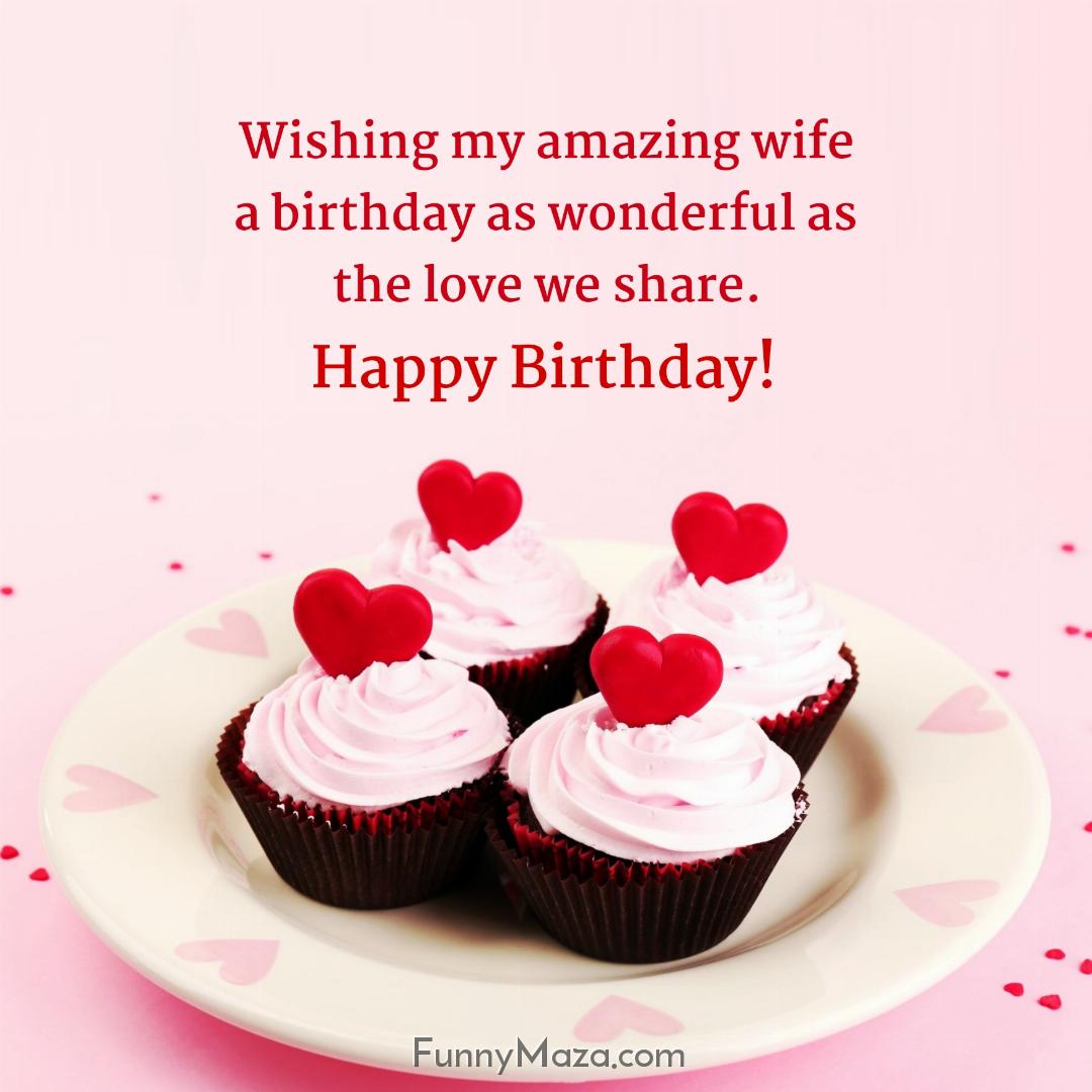 Wishing my amazing wife a birthday as wonderful as the love