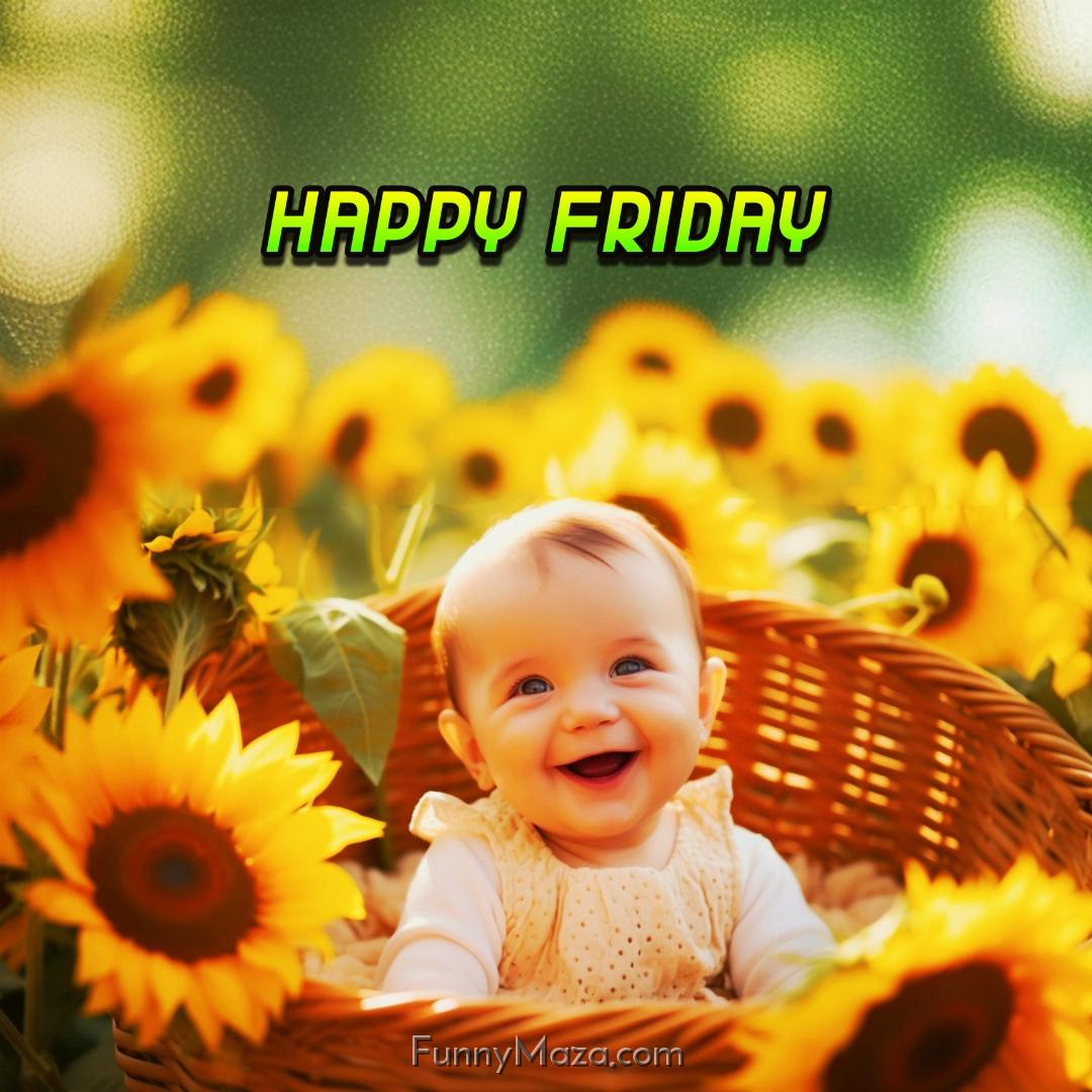 New Happy Friday Baby Images 2024 HD Download