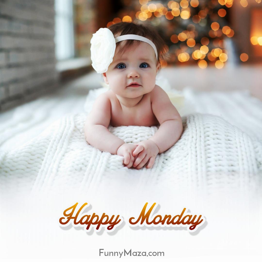 Happy Monday Baby Wallpaper