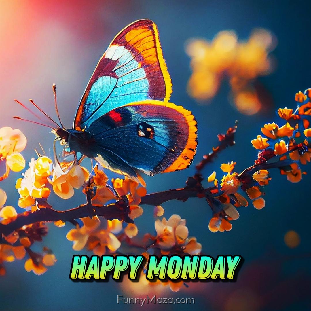 Happy Monday Butterfly 2024 Images