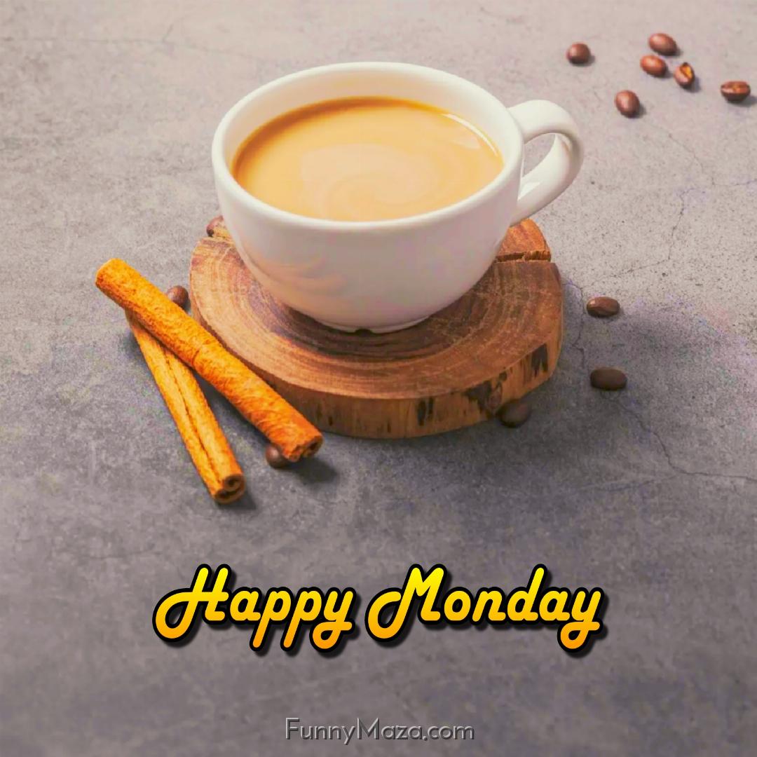 Happy Monday Coffee Wallpaper