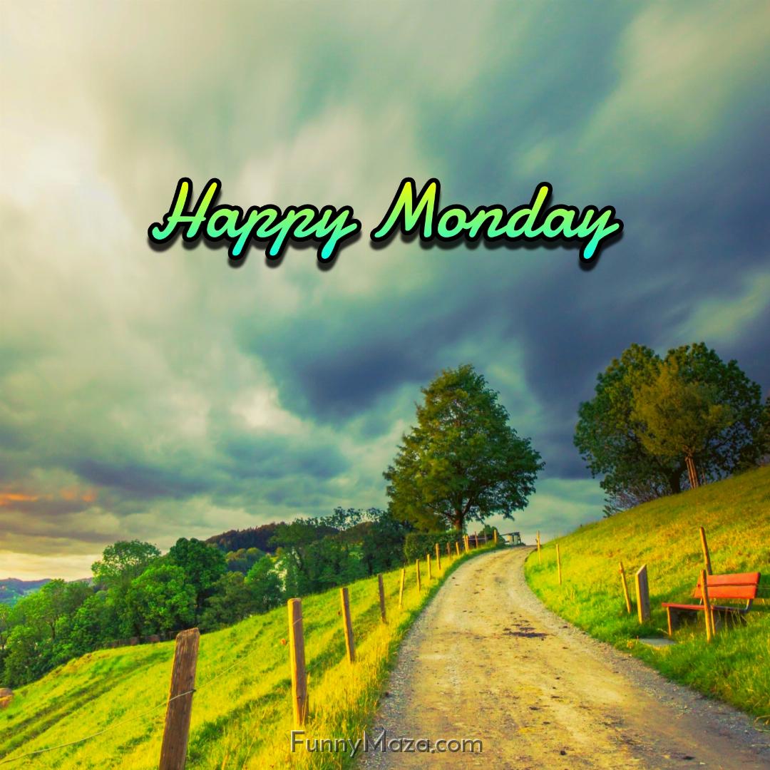 Happy Monday Rainy Wallpaper