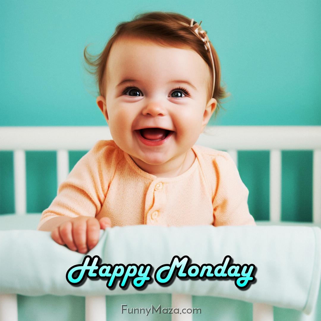 New Happy Monday Baby Images 2024 HD Download