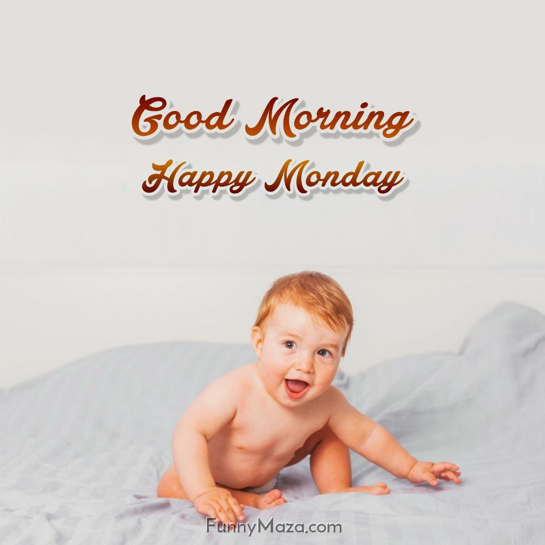 Good Morning Happy Monday Baby Wallpaper