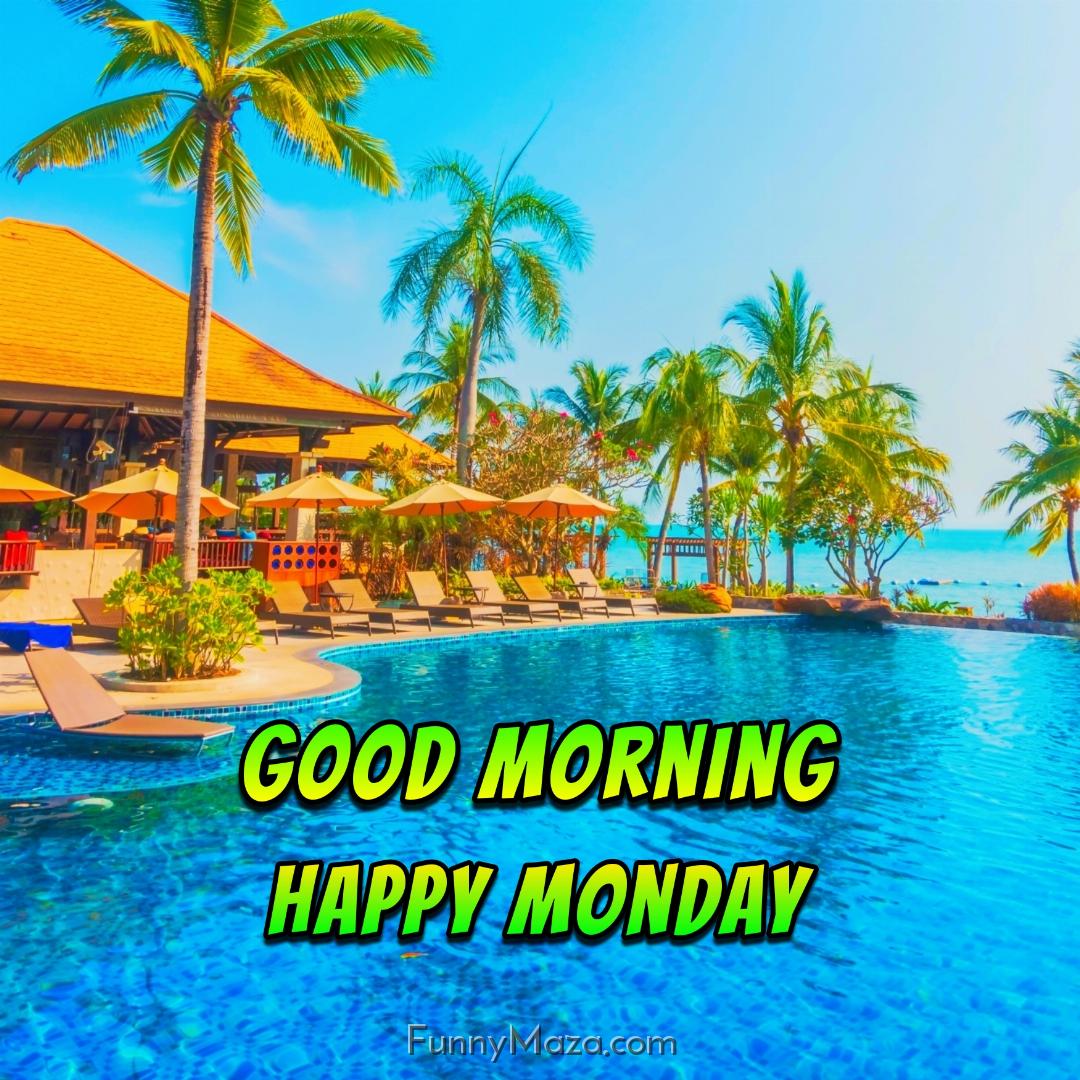 Good Morning Happy Monday Beach 2024 Images