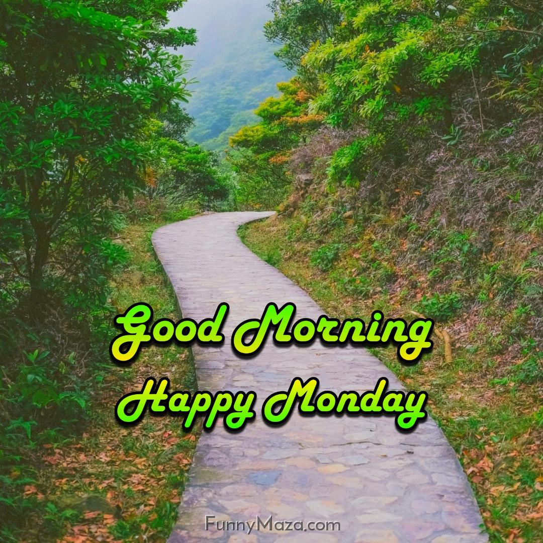 Good Morning Happy Monday Rainy Wallpaper