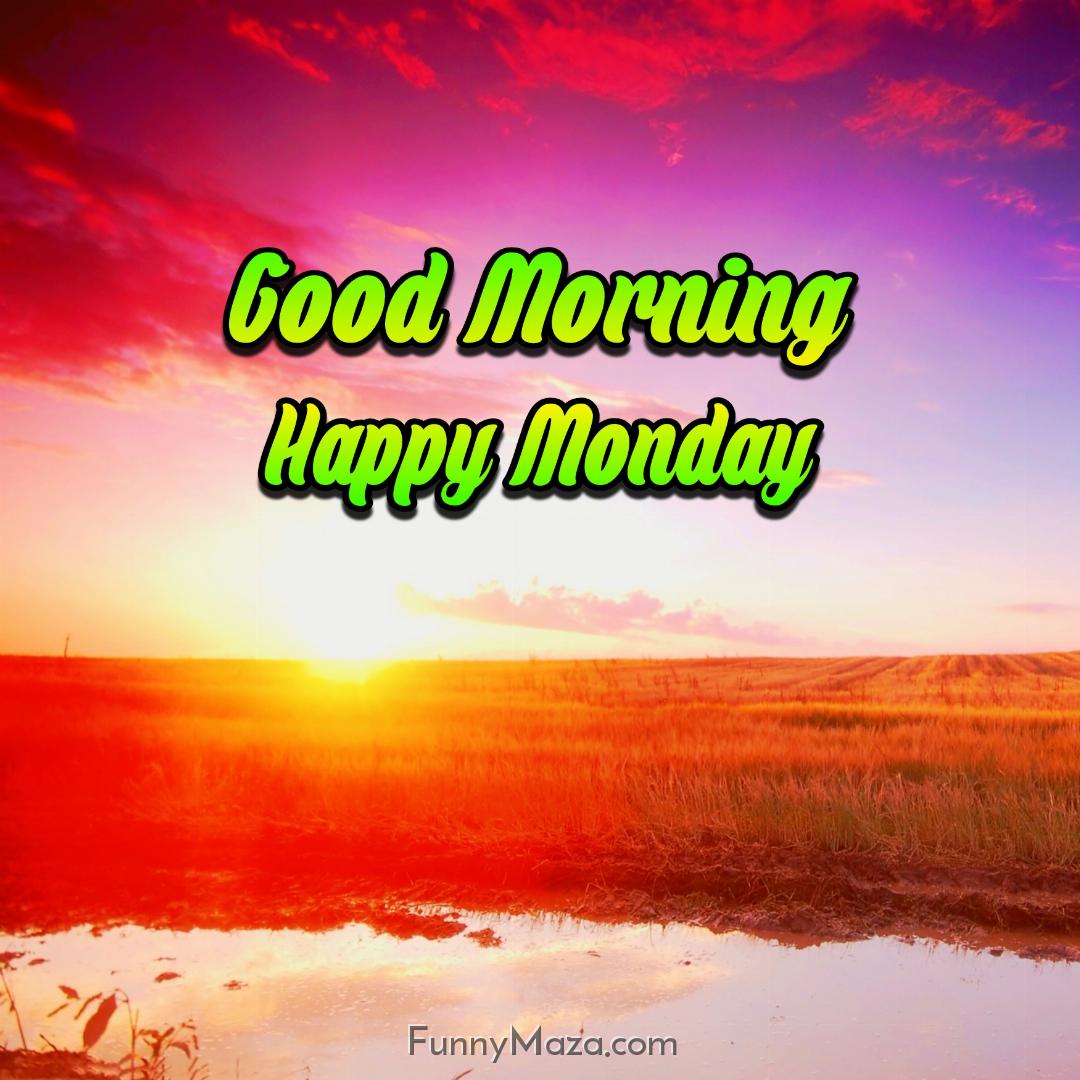 New Good Morning Happy Monday Nature Images 2024 HD Download