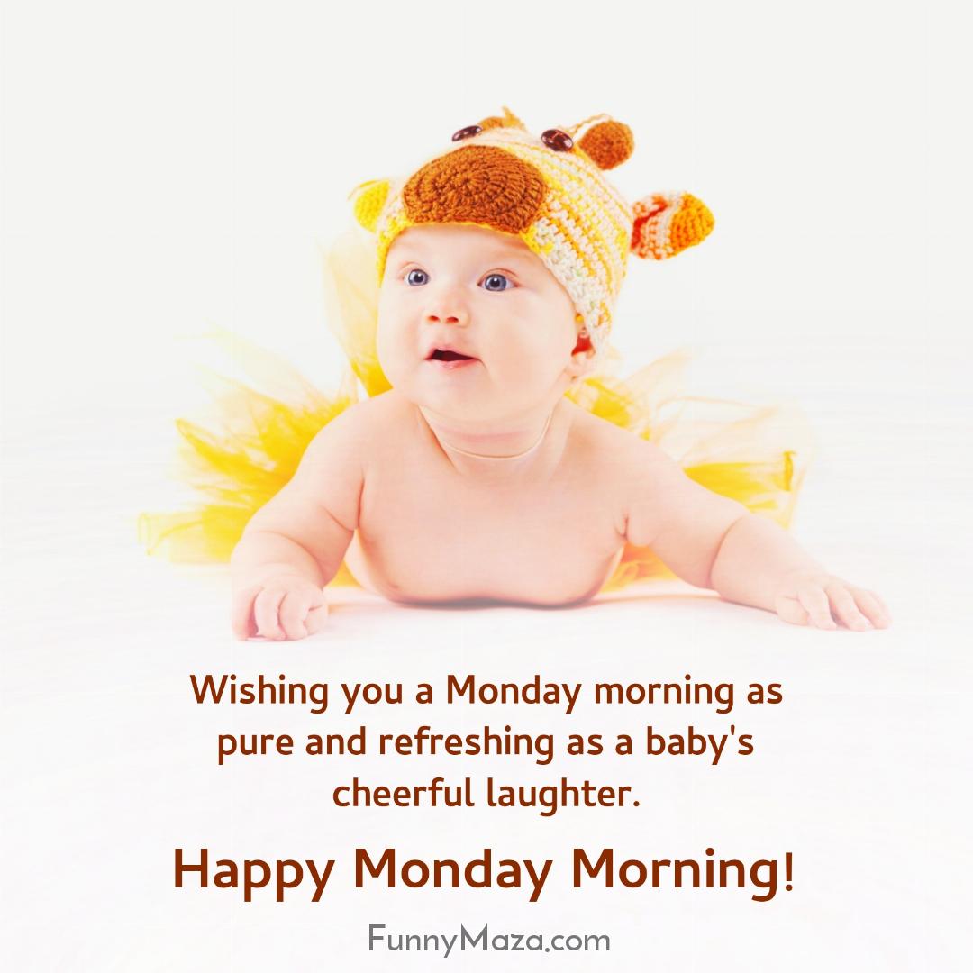 Wishing you a Monday morning as pure and refreshing as a