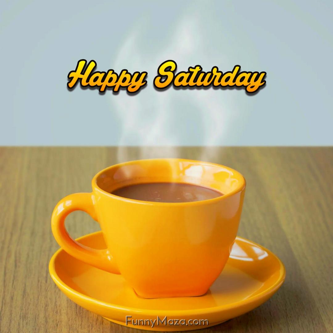 Happy Saturday Coffee Wallpaper