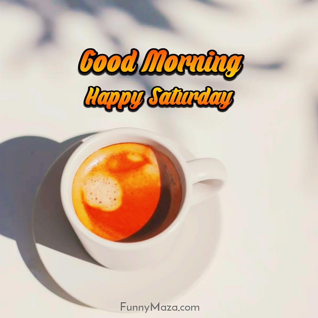 Good Morning Happy Saturday Coffee Wallpaper