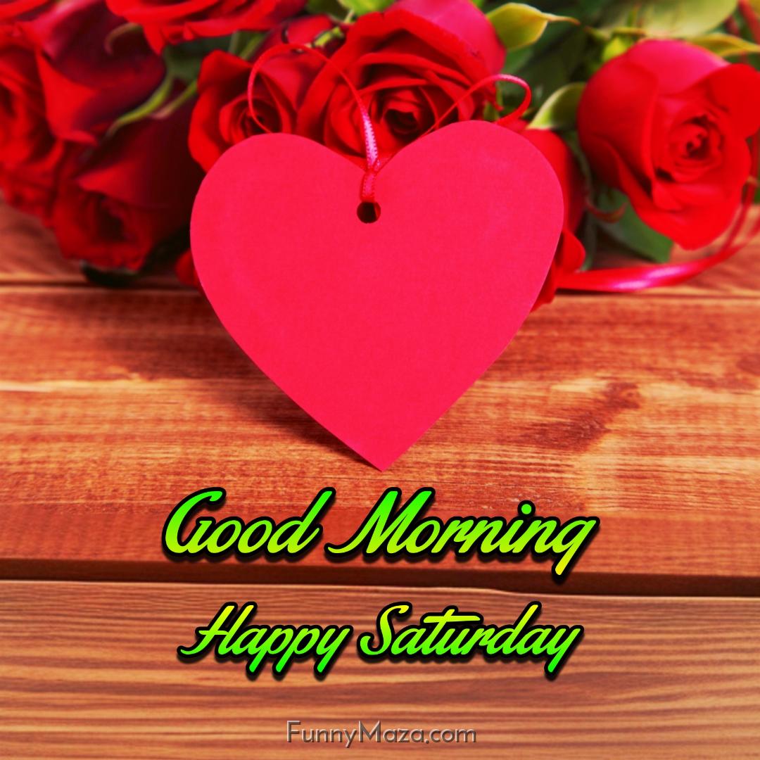 Good Morning Happy Saturday Rose Love Wallpaper